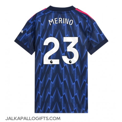 Arsenal Mikel Merino #23 Vieraspaita Naiset 2025-26 Lyhythihainen